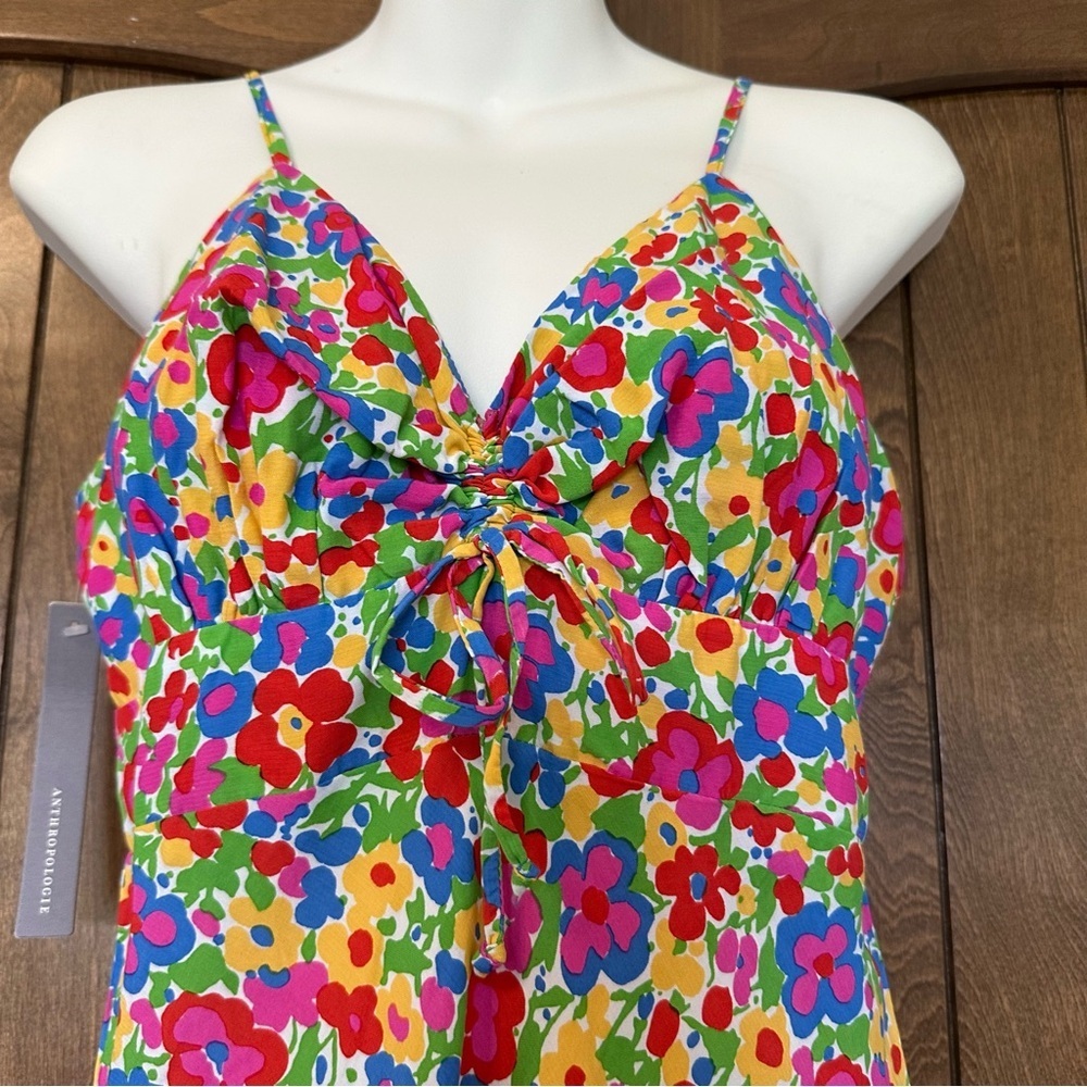 NWT Anthropologie Faithfull the Brand Shayna Midi Dress in La Fortuna Floral M - Picture 6 of 16